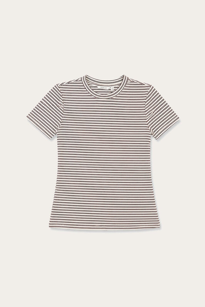 Noella - N-Lidie Ss Top 17080001 - 1538 - Offwhite Stripe