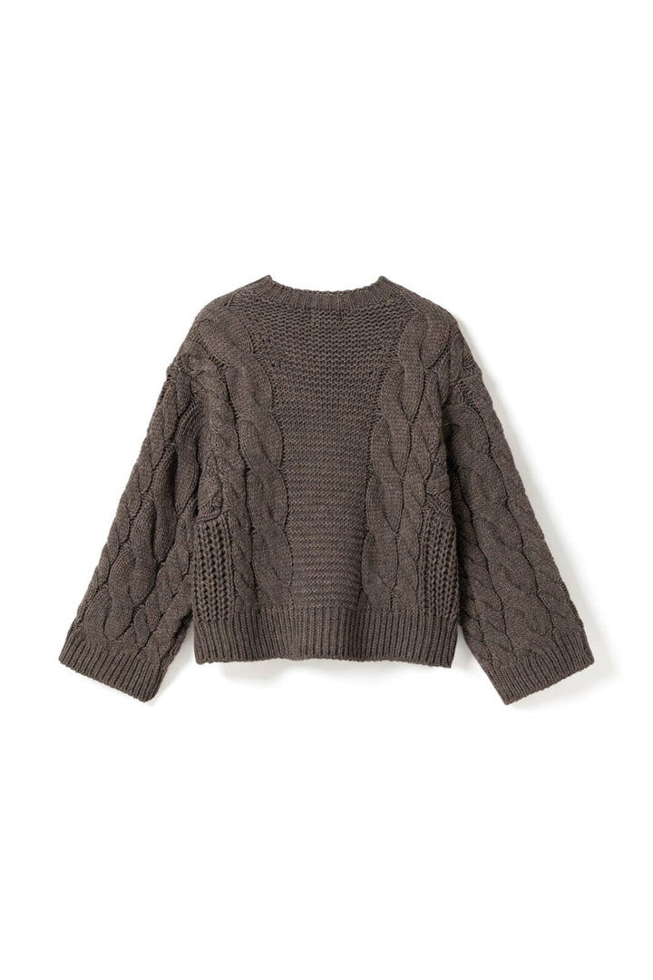 Noella - N-Lisbeth C Knit 14380002 - 1534 - Ash Brown