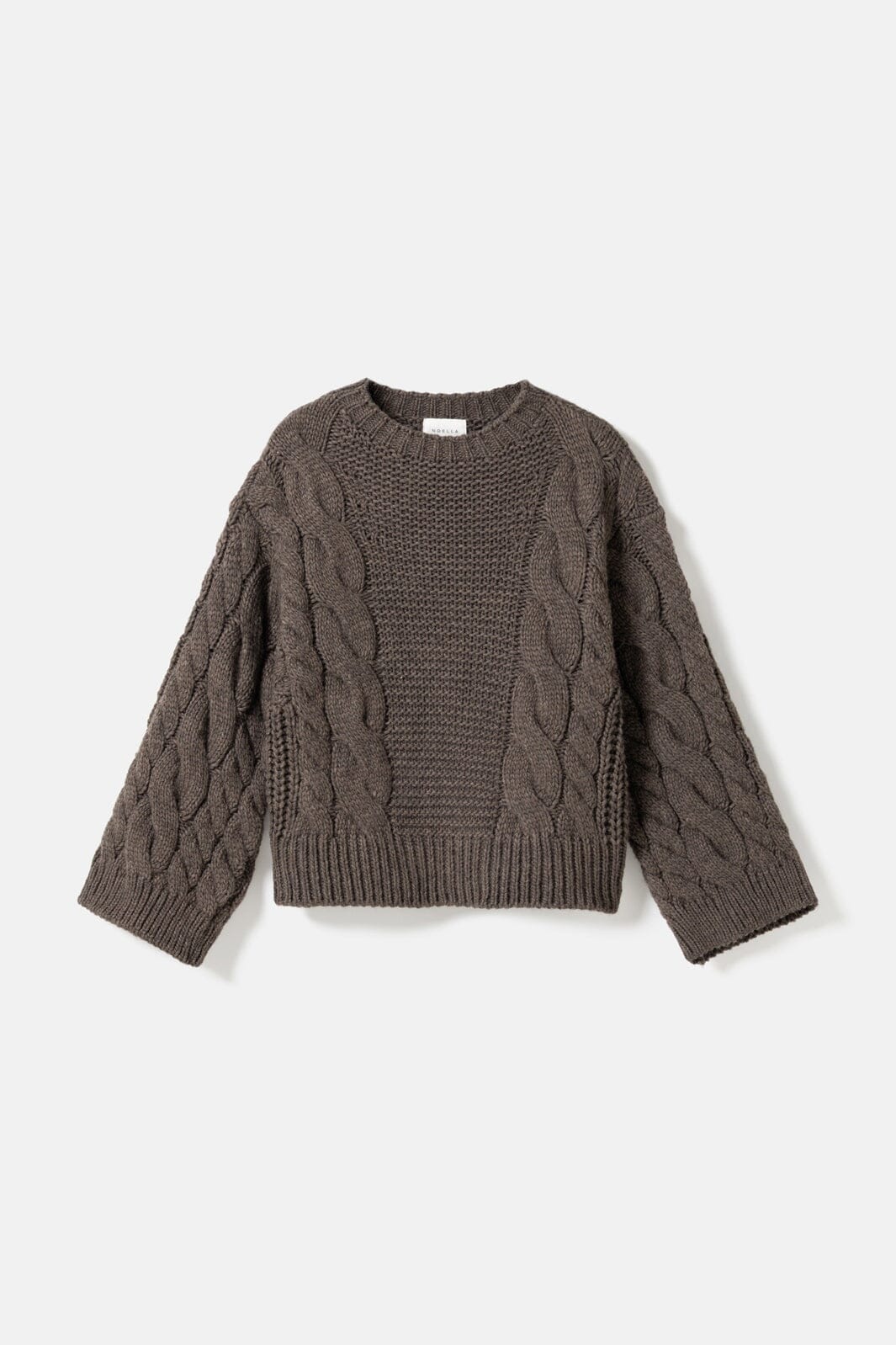 Noella - N-Lisbeth C Knit 14380002 - 1534 - Ash Brown