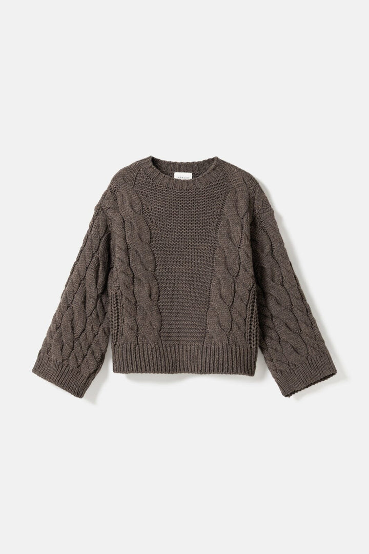 Noella - N-Lisbeth C Knit 14380002 - 1534 - Ash Brown