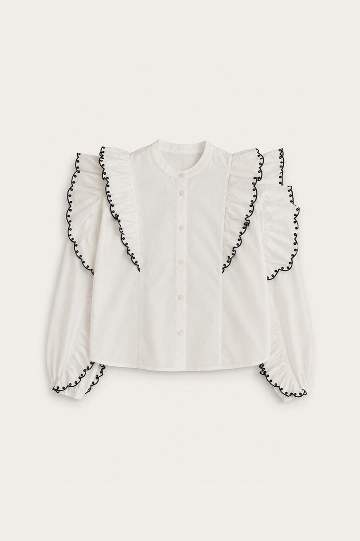 Noella - N-Lorrin Blouse 17060001 - 028 - White