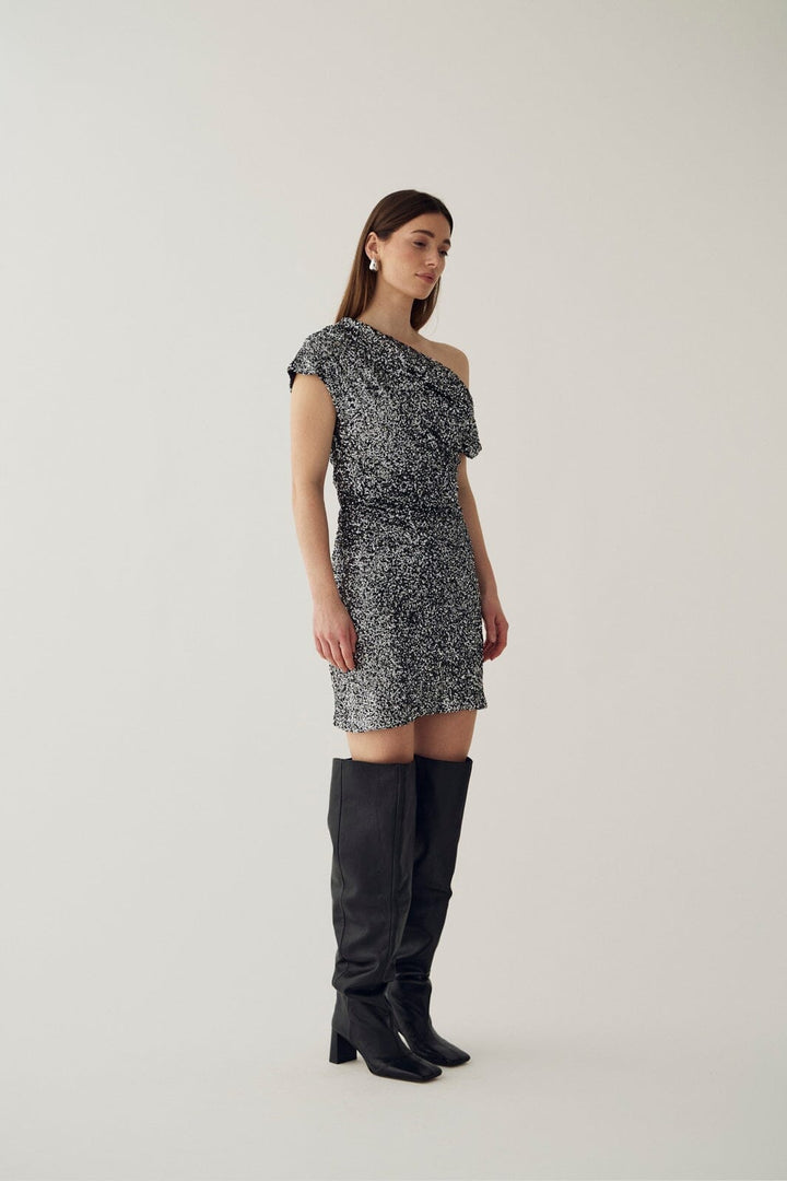 Noella - N-Madelyne Dress 11670008 - 1211 - Black Silver