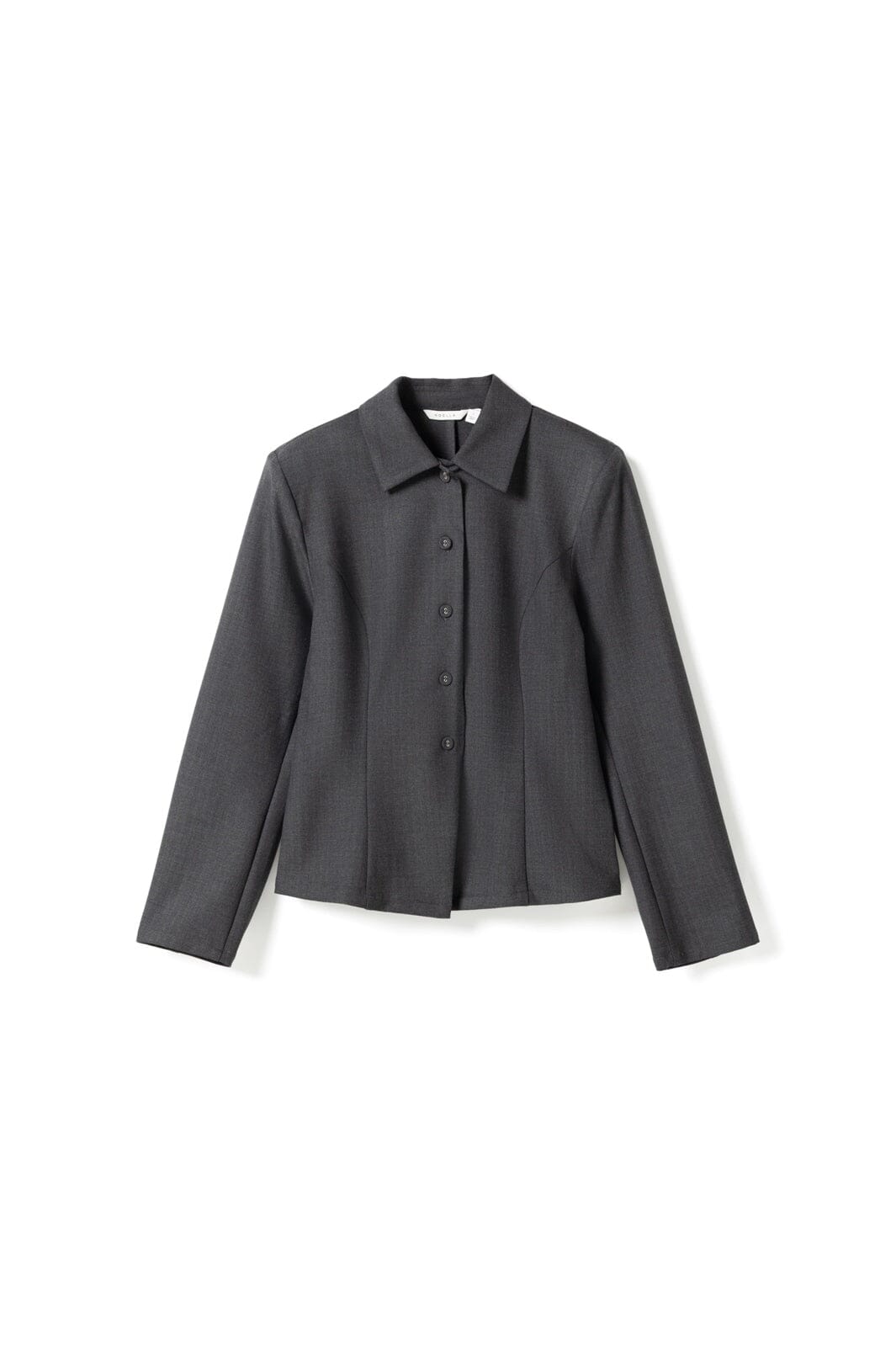 Noella - N-Maelle Shirt 16150005 - 1487 - Grey Herringbone