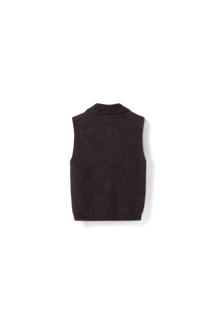 Noella - N-Makana Knit Vest 16770002 - 1021 - Chocolate Brown