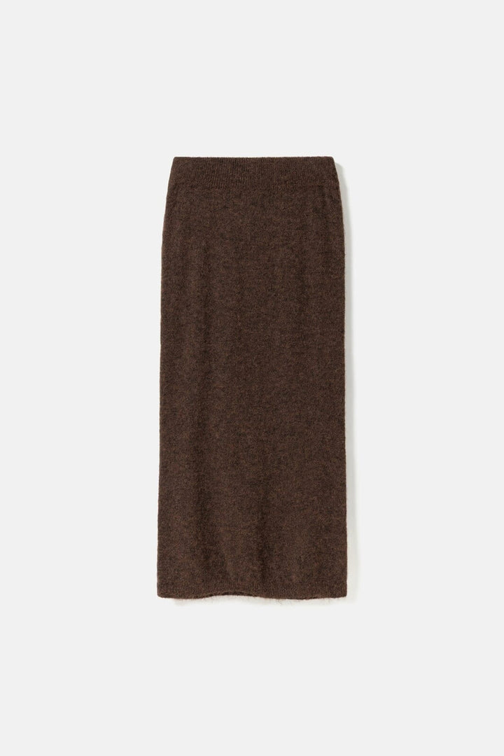 Noella - N-Malana Knit Skirt 16310004 - 674 - Chocolate