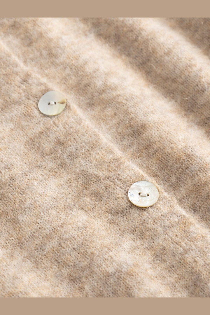 Noella - N-Mansa Knit Cardigan 16650002 - 1236 - Oatmeal Melange