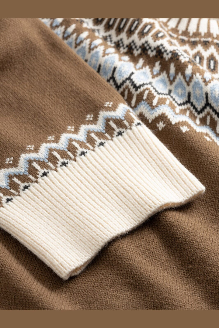 Noella - N-Marcenia Knit Cardigan 16660001 - 878 - Brown Mix