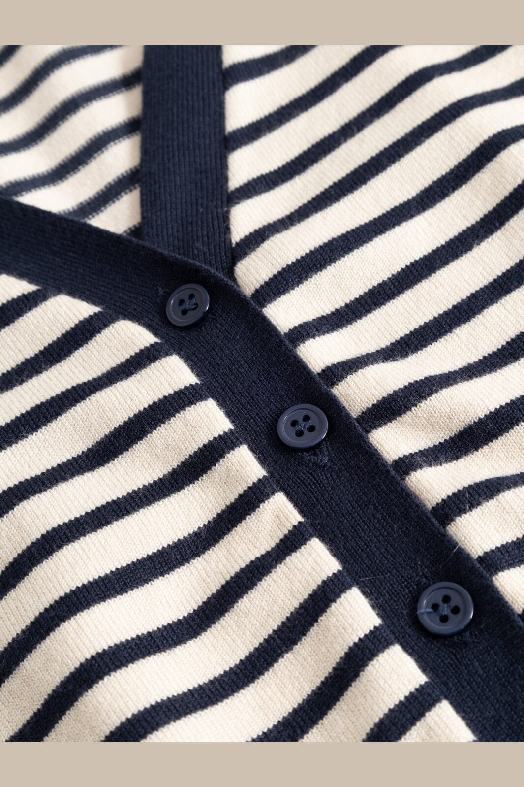 Noella - N-Marg Knit Cardigan 16010002 - 1476 - Dannia Blue Stripe