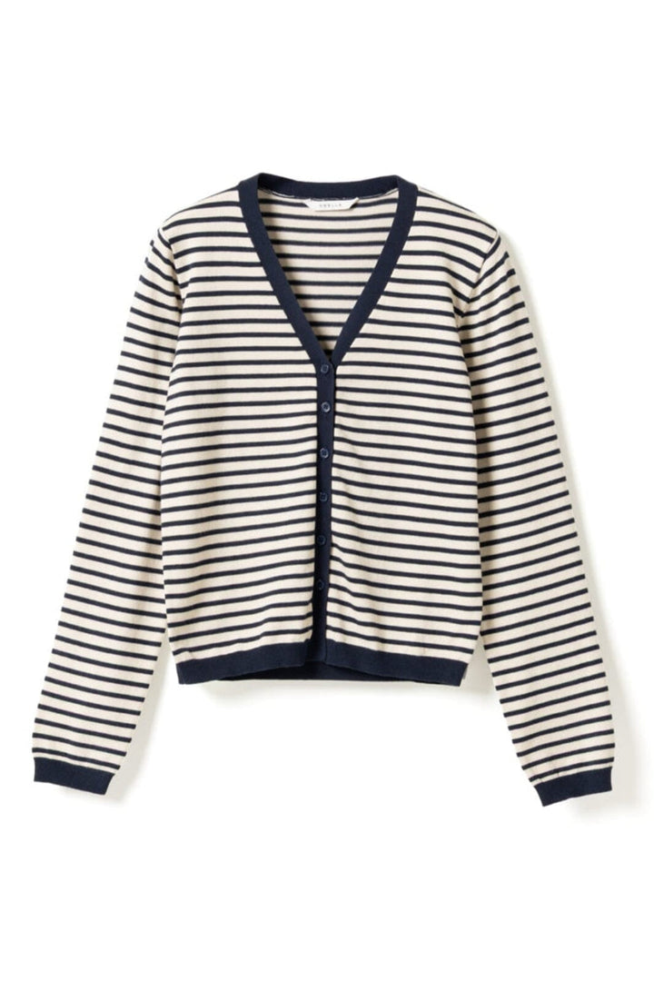 Noella - N-Marg Knit Cardigan 16010002 - 1476 - Dannia Blue Stripe