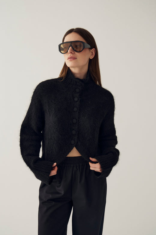 Noella - N-Margeaux Knit 16670002 - 004 - Black Strikbluser 