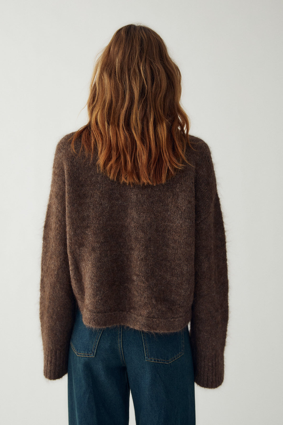 Noella - N-Margeaux Knit 16670002 - 1356 - Timber Brown Melange Cardigans 