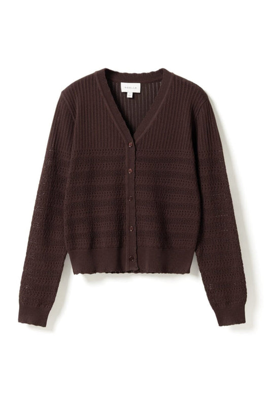 Noella - N-Margrit Knit Cardigan 16040001 - 1345 - Mahogany