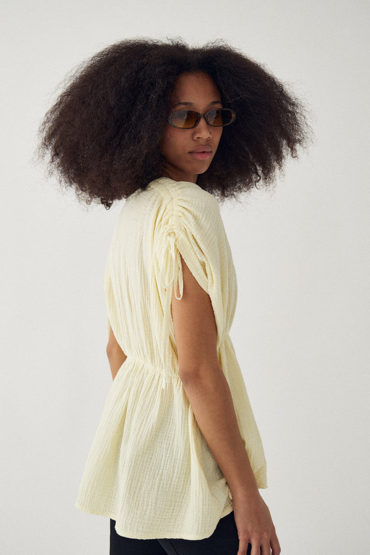 Noella - N-Marion Blouse 13490005 - 1322 - Butter Bluser 