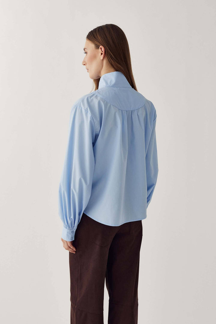 Noella - N-Maysyn Blouse 14540012 - 016 - Light Blue Skjorter 