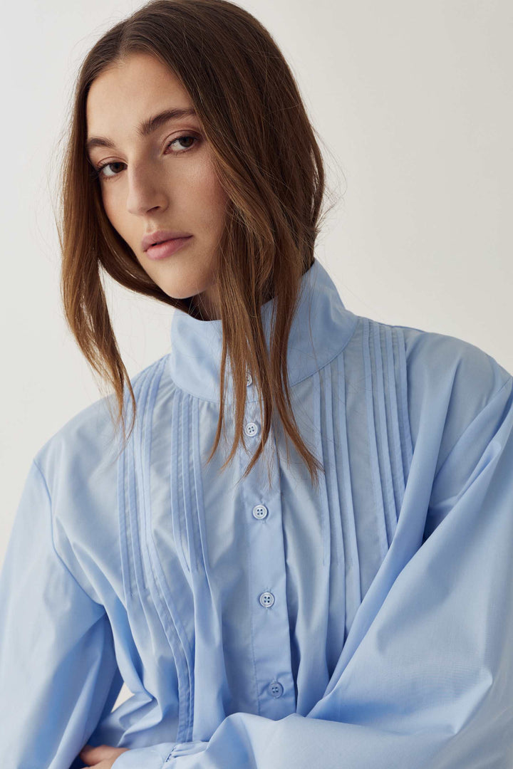 Noella - N-Maysyn Blouse 14540012 - 016 - Light Blue Skjorter 