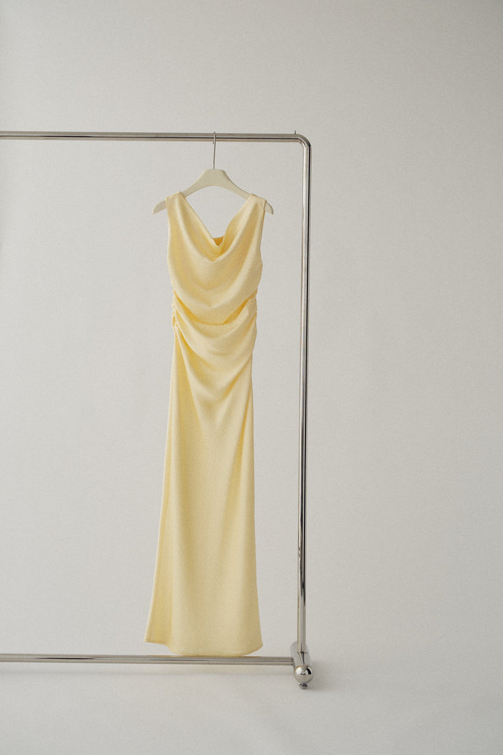 Noella - N-Mignonette Dress 16240003 - 038 - Pale Yellow Kjoler 