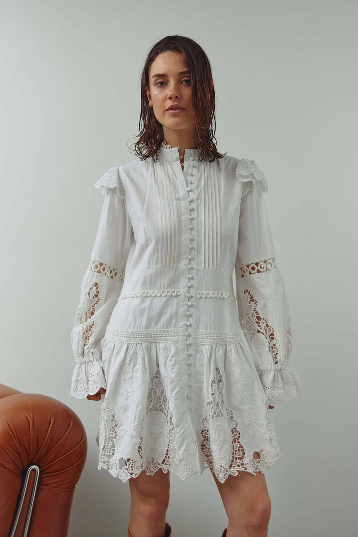 Noella - N-Milana Dress 13820004 - 028 - White Kjoler 
