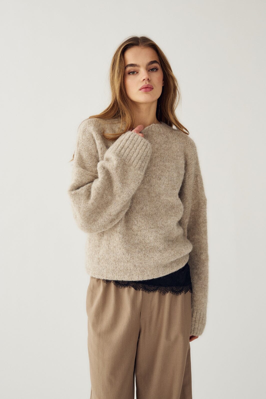 Noella - N-Monika Knit 16580002 - 021 - Sand