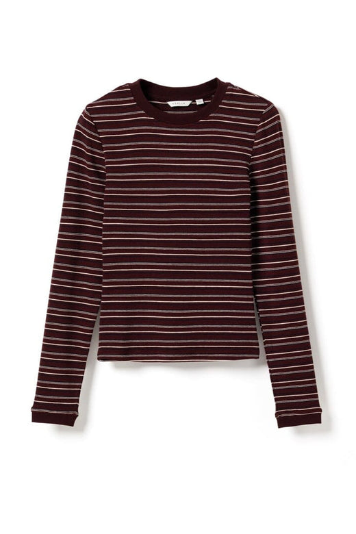 Noella - N-Mykel Ls Top 16540002 - 1511 - Dizzy Burgundy Stripe