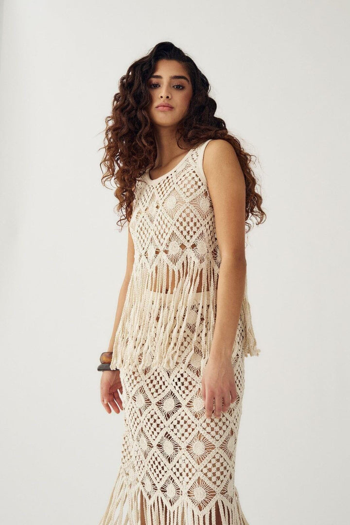 Noella - N-Myrah Top 16480002 - 974 - Ivory Toppe 