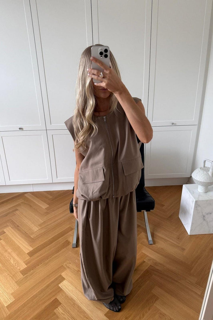 Noella - N-Nerine Pants 16610001 - 023 - Beige Bukser 