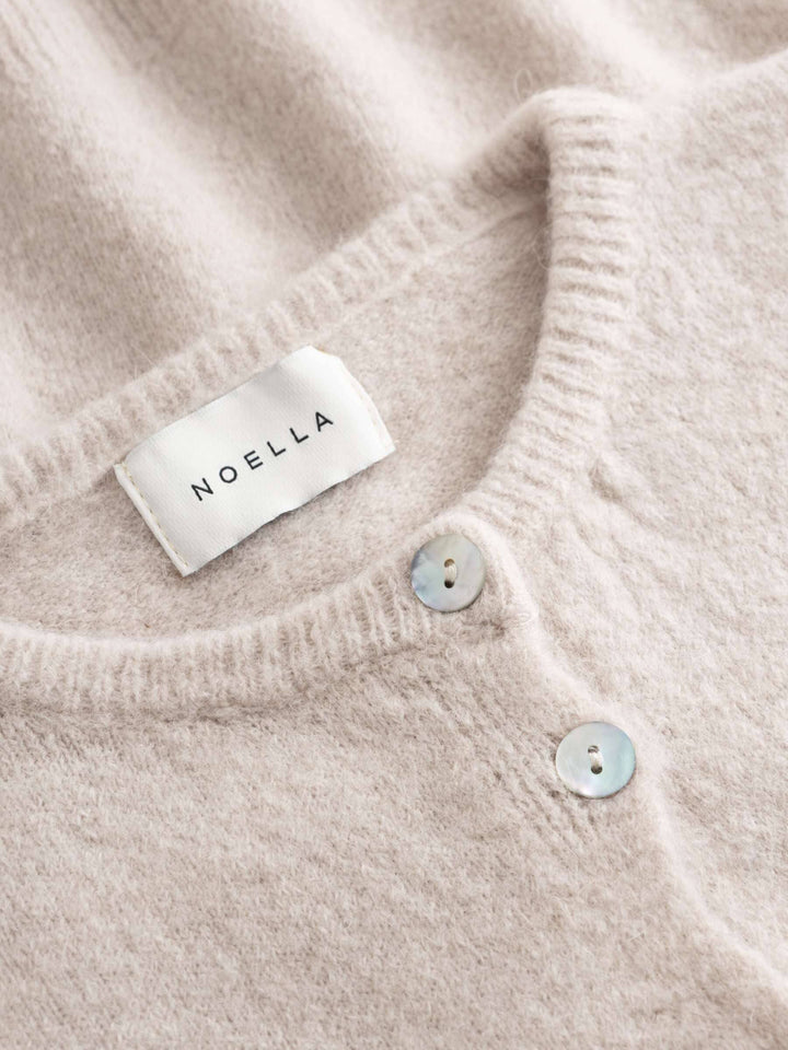 Noella - N-Numa Knit Cardigan 14900004 - 1206 - Oyster Cardigans 