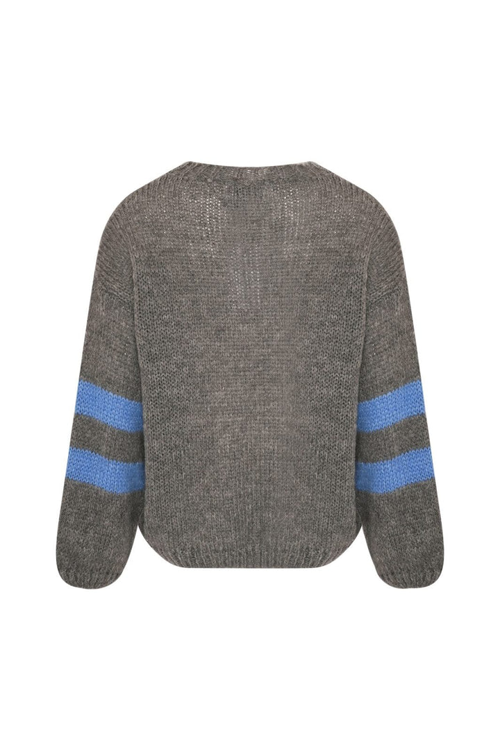 Noella - Ninety-Two Knit 13990001 - 1377 - Grey Melange Blue