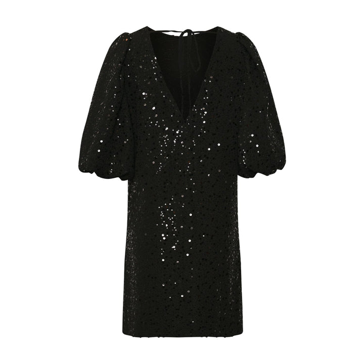 Noella - Pastis Short Dress - 004 Black Kjoler 