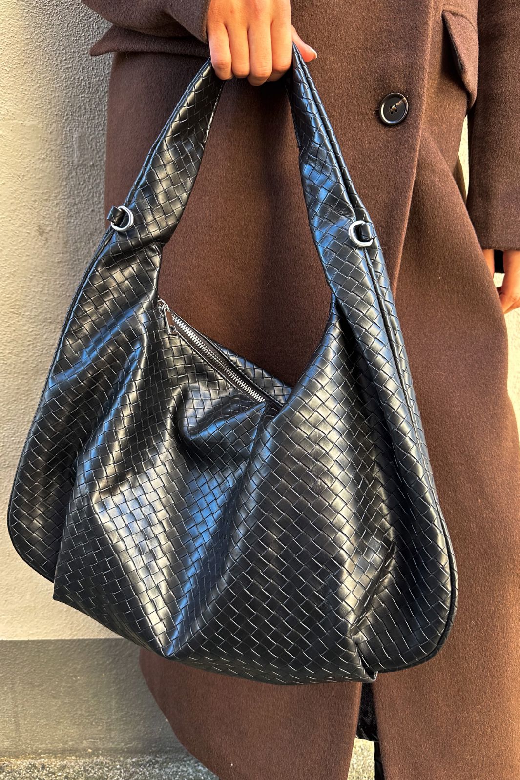 Noella - Peony Hobo Bag - 004 Black Tasker 