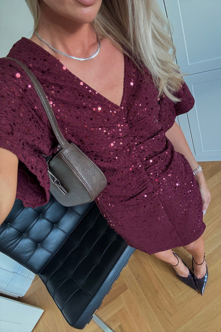 Noella - Soli Dress 11630001 - 1393 - Winetasting Kjoler 