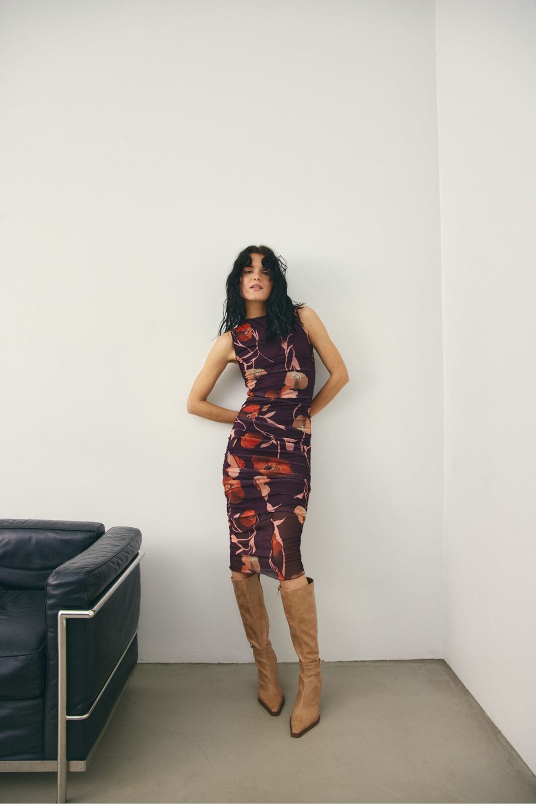 Noella - Sutton Dress 14530001 - 1409 - Caris Red Print