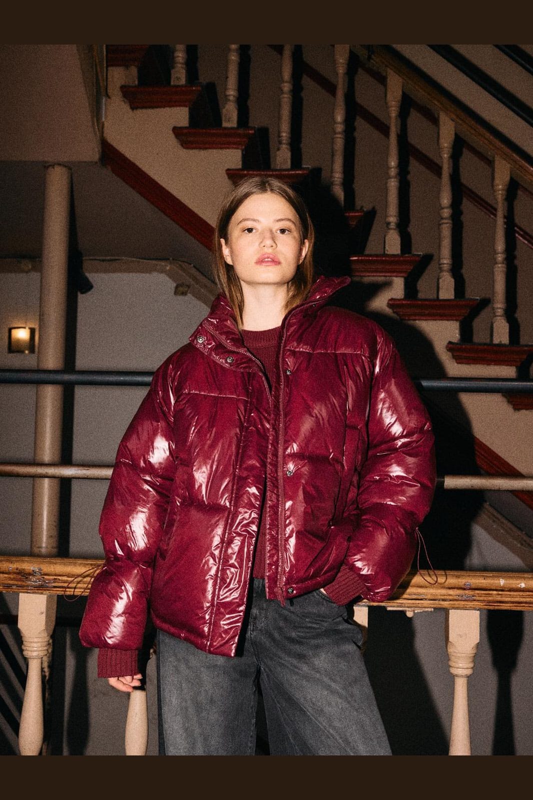 Noisy May - Nmallie Shiny Puffer - 4785874 Windsor Wine