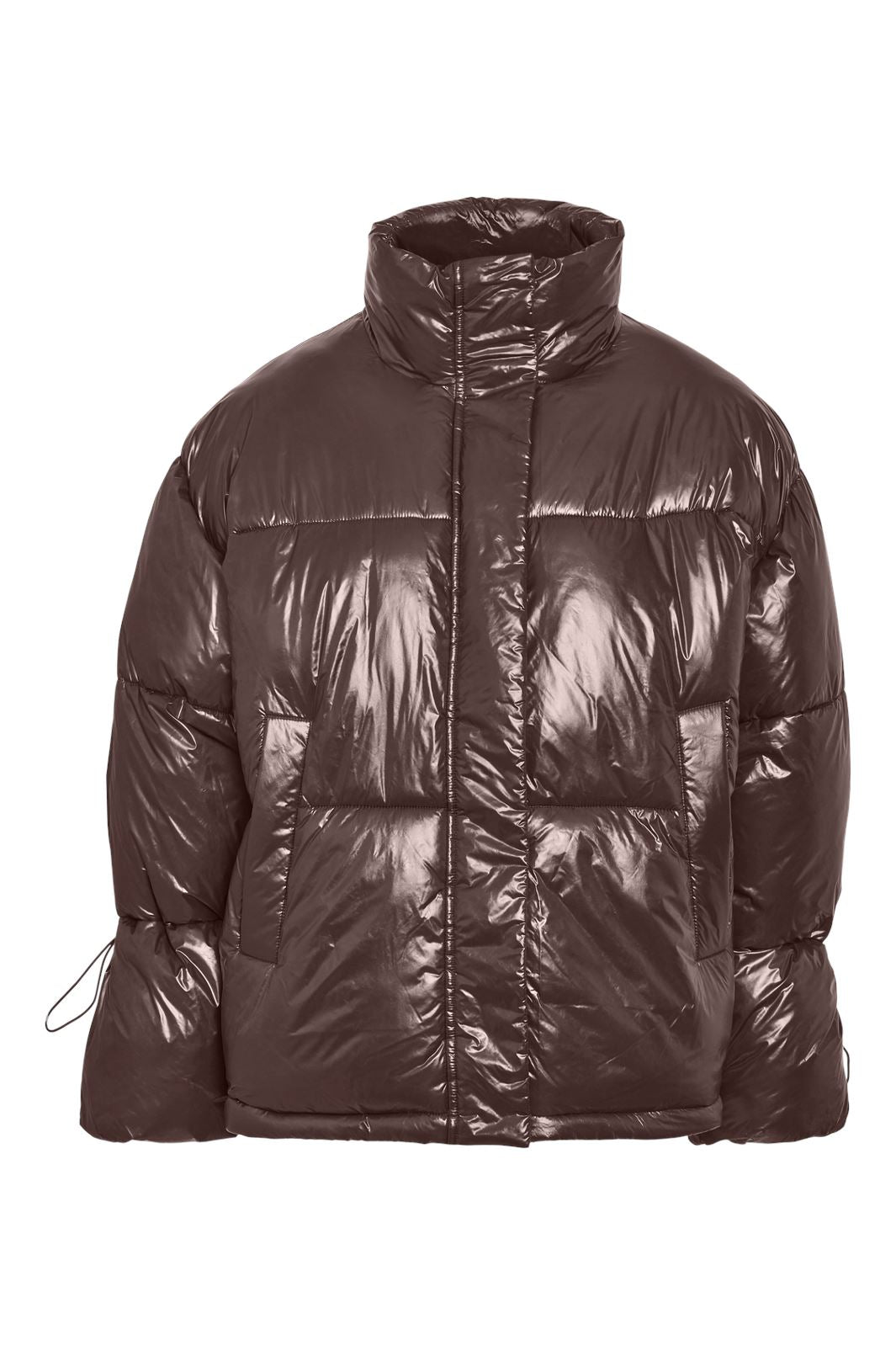 Noisy May - Nmallie Shiny Puffer - 4865435 French Roast