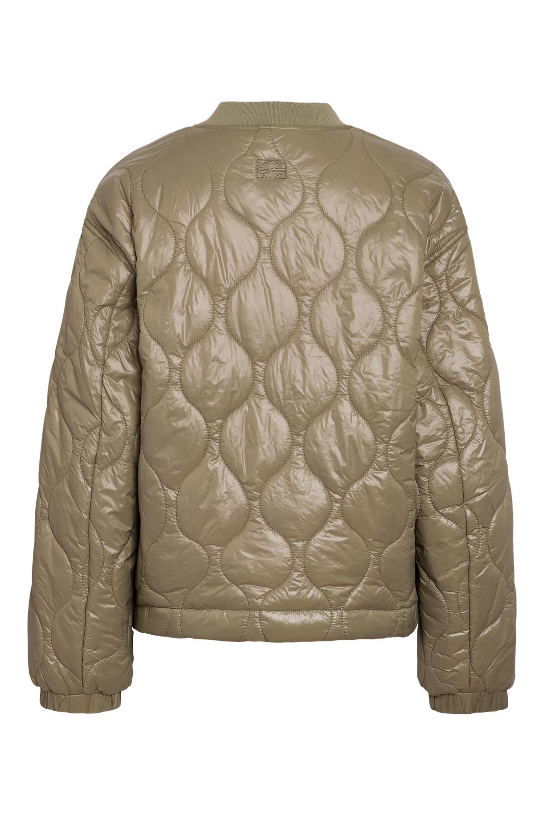 Noisy May - Nmallie Shiny Quilted Jacket - 4948461 Mermaid Begonia Pink