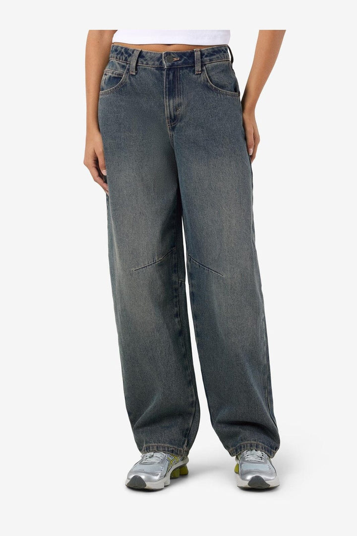 Noisy May - Nmhazal Barrel Jeans Vi586Mb - 4791941 Medium Blue Denim