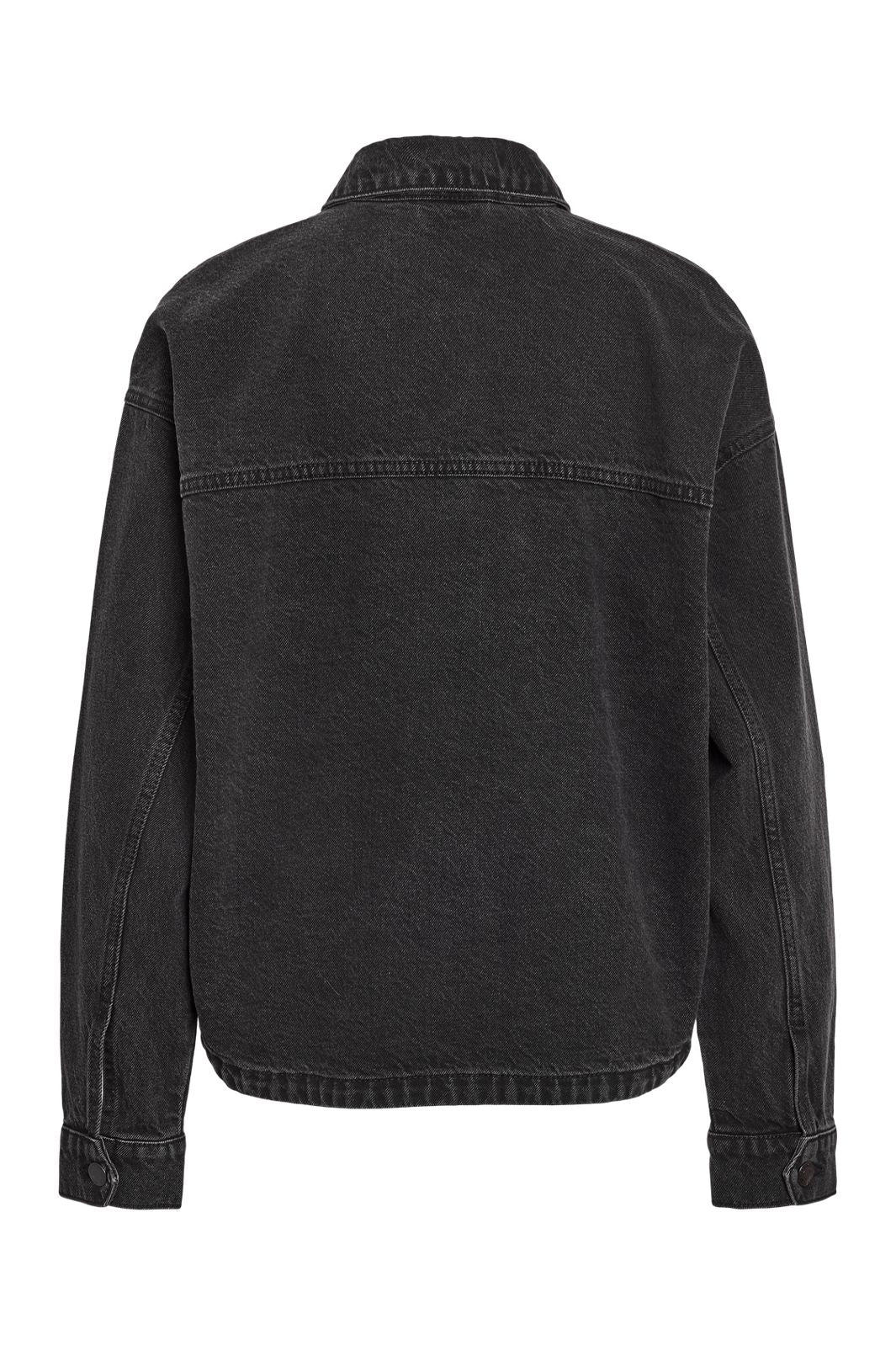 Noisy May - Nmkettie L/S Reg Jcket Vi559Bl - 4762548 Black Denim