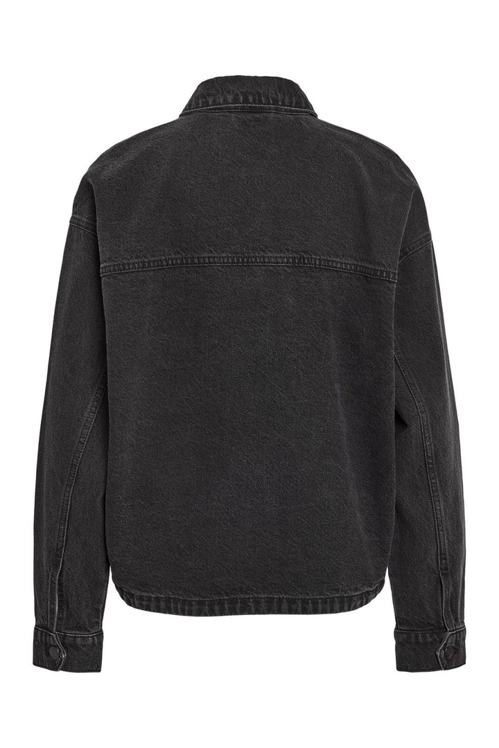 Noisy May - Nmkettie L/S Reg Jcket Vi559Bl - 4762548 Black Denim