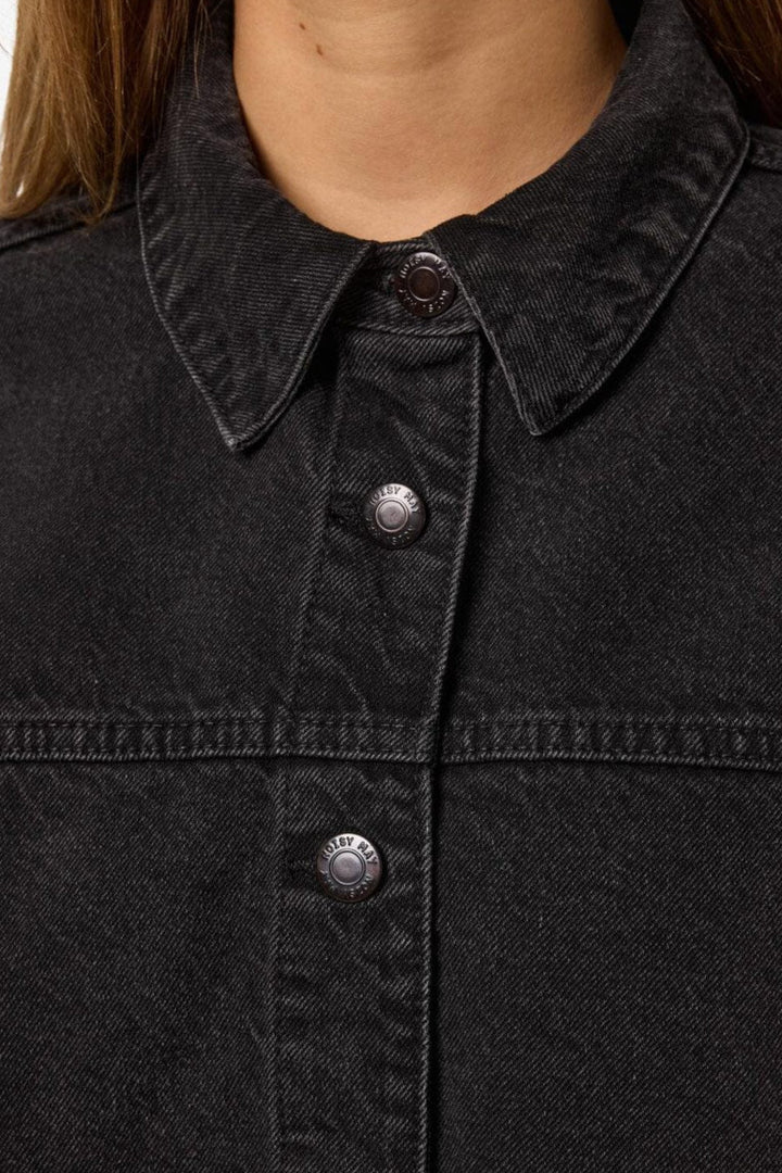 Noisy May - Nmkettie L/S Reg Jcket Vi559Bl - 4762548 Black Denim