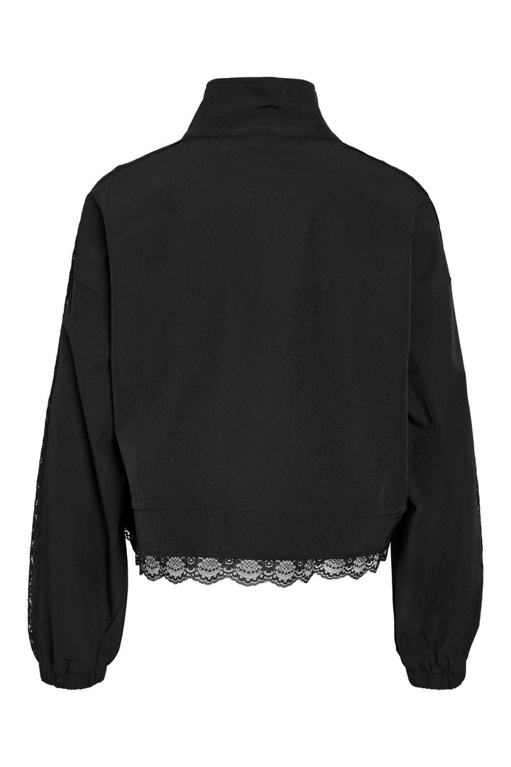 Noisy May - Nmkirby L/S Lace Insert Jacket Tlr - 5105234 Black Lace