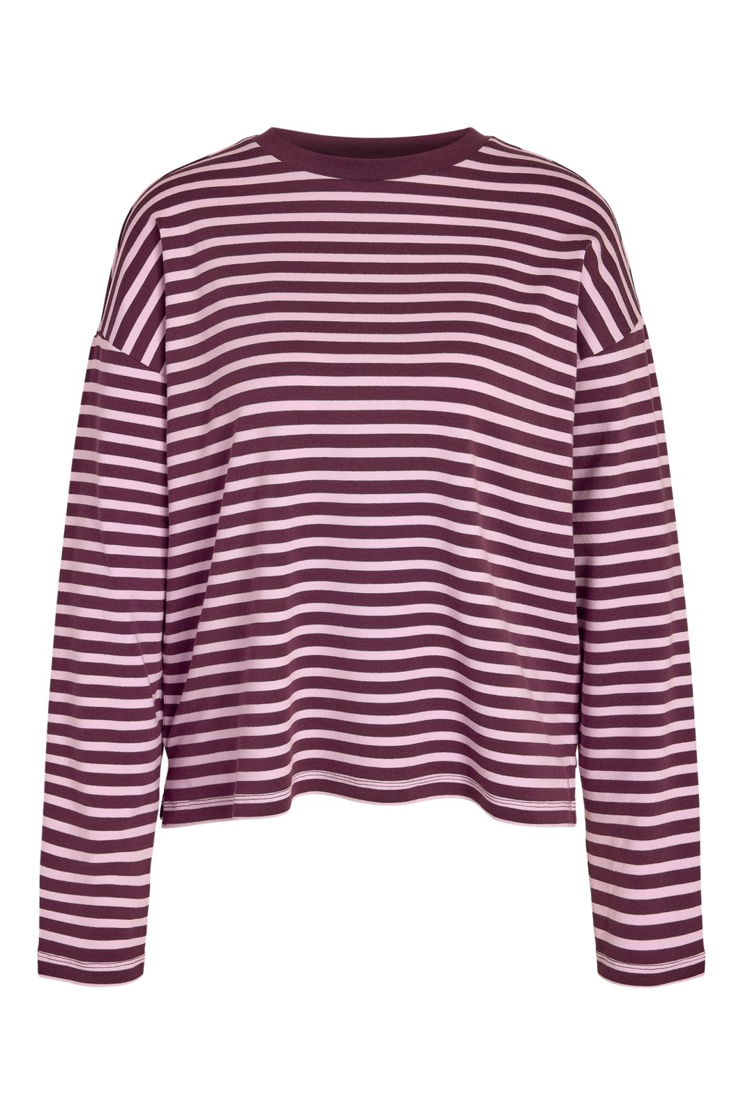 Noisy May - Nmmocca L/S Regular Fit Top - 5175146 Winetasting Pirouette