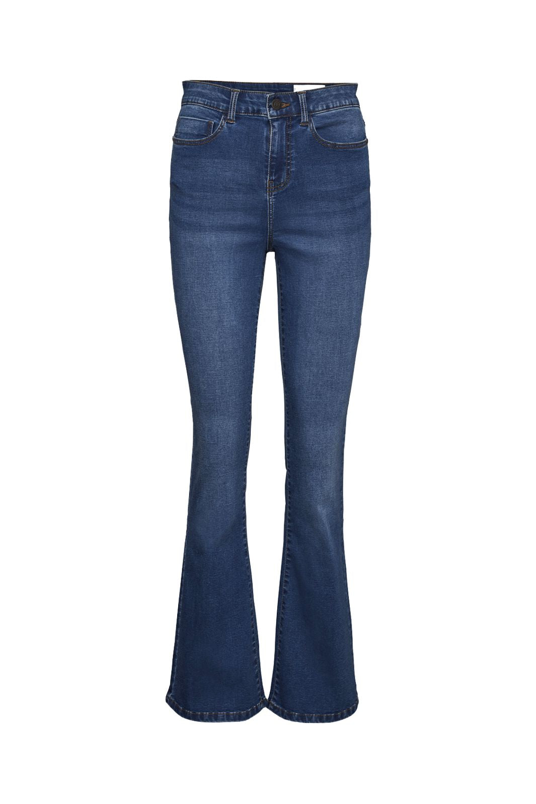 Noisy May - Nmsallie Flared Vi021Mb - 3706615 Medium Blue Denim