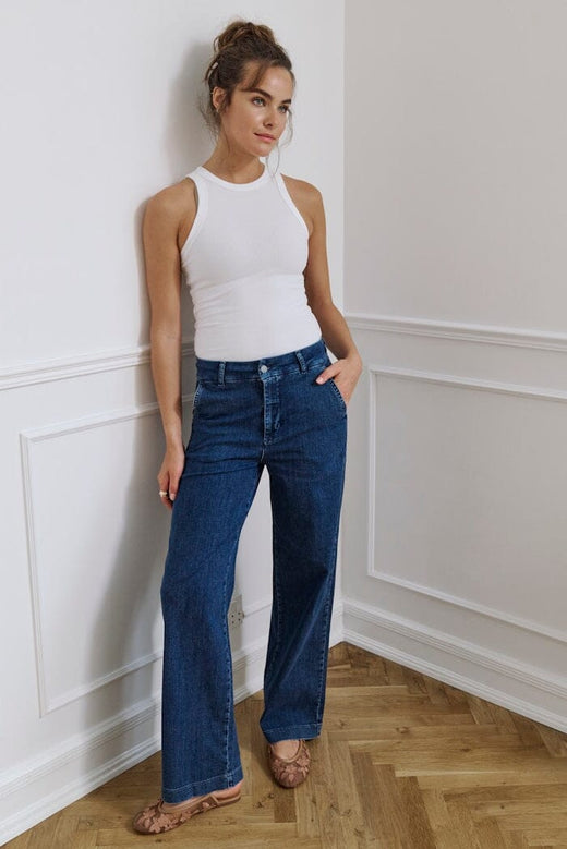 Nümph - Nuamber Hr Wide Jeans - R3013 706678 - Medium Blue Denim Jeans 