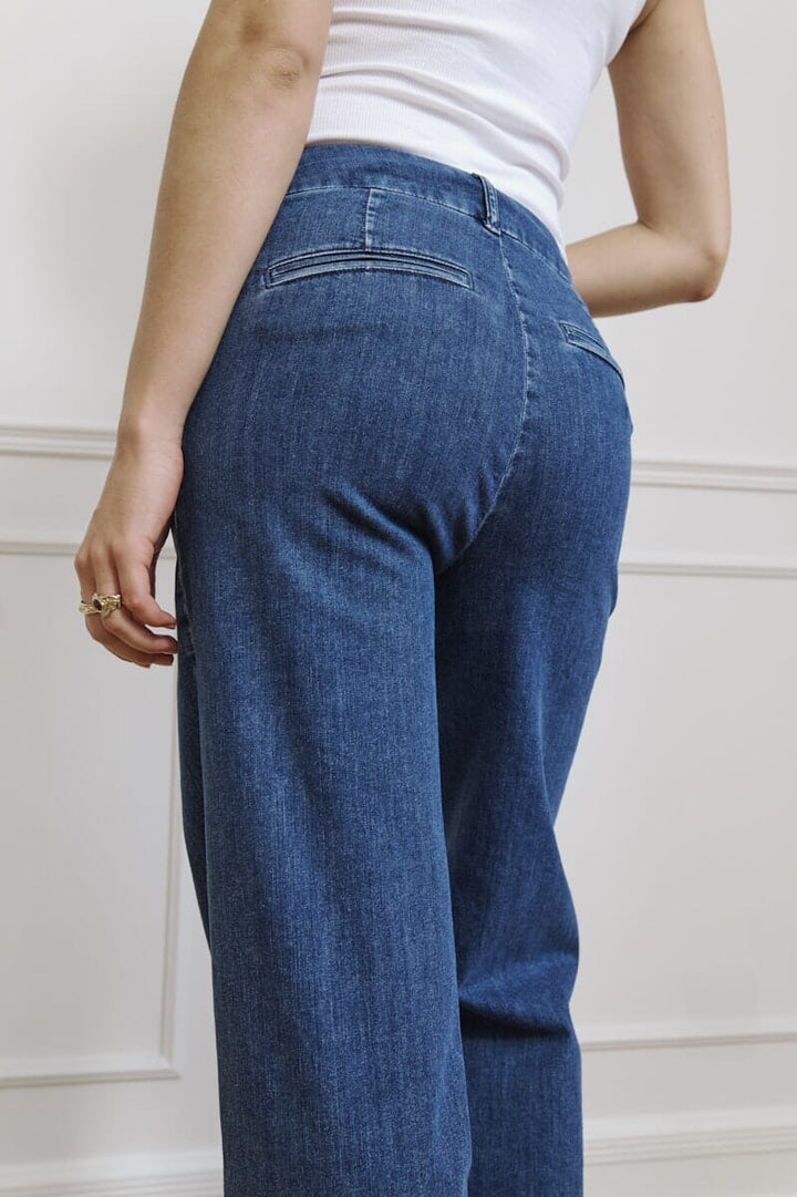 Nümph - Nuamber Hr Wide Jeans - R3013 706678 - Medium Blue Denim Jeans 