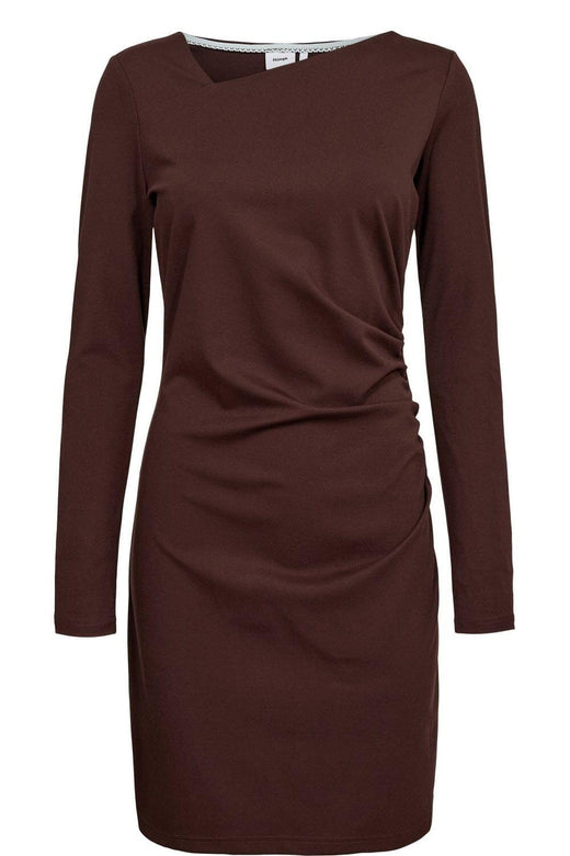 Nümph - Numelba Jersey Dress 707601 - Chocolate Plum Kjoler 