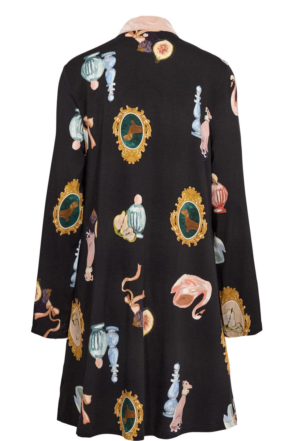 Nümph - Nuofelia Short Dress 707438 - Caviar Kjoler 