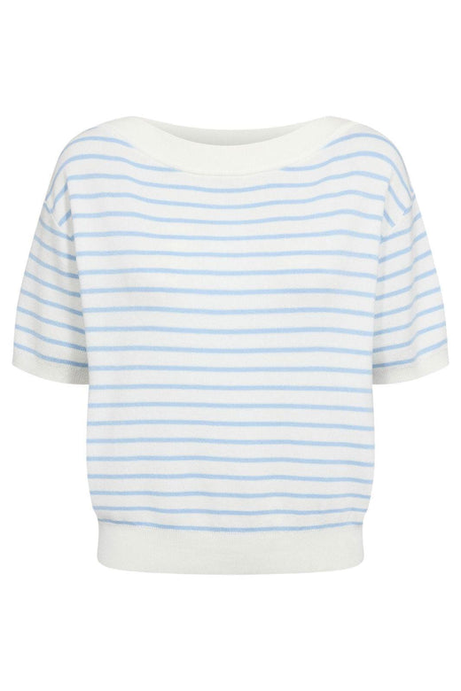 Nümph - Nusillio Pullover 706747 - Placid Blue Strikbluser 