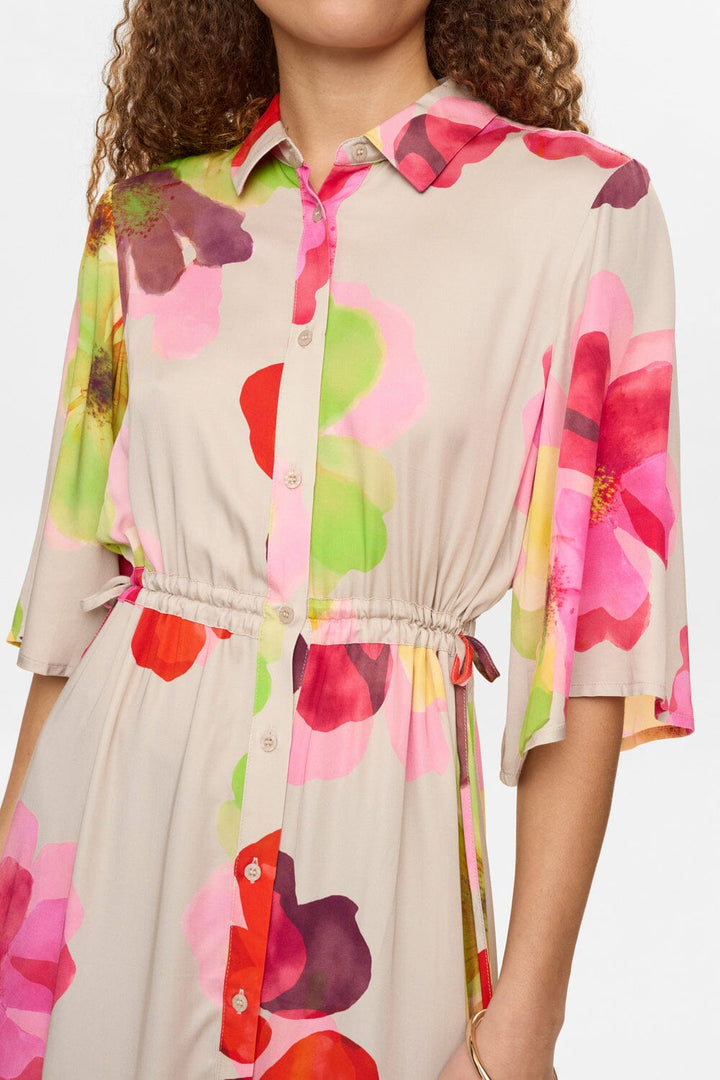 Nümph - Nutassy Long Dress 707193 - Gray Morn Kjoler 