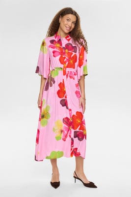 Nümph - Nutassy Long Dress 707193 - Harbor Gray