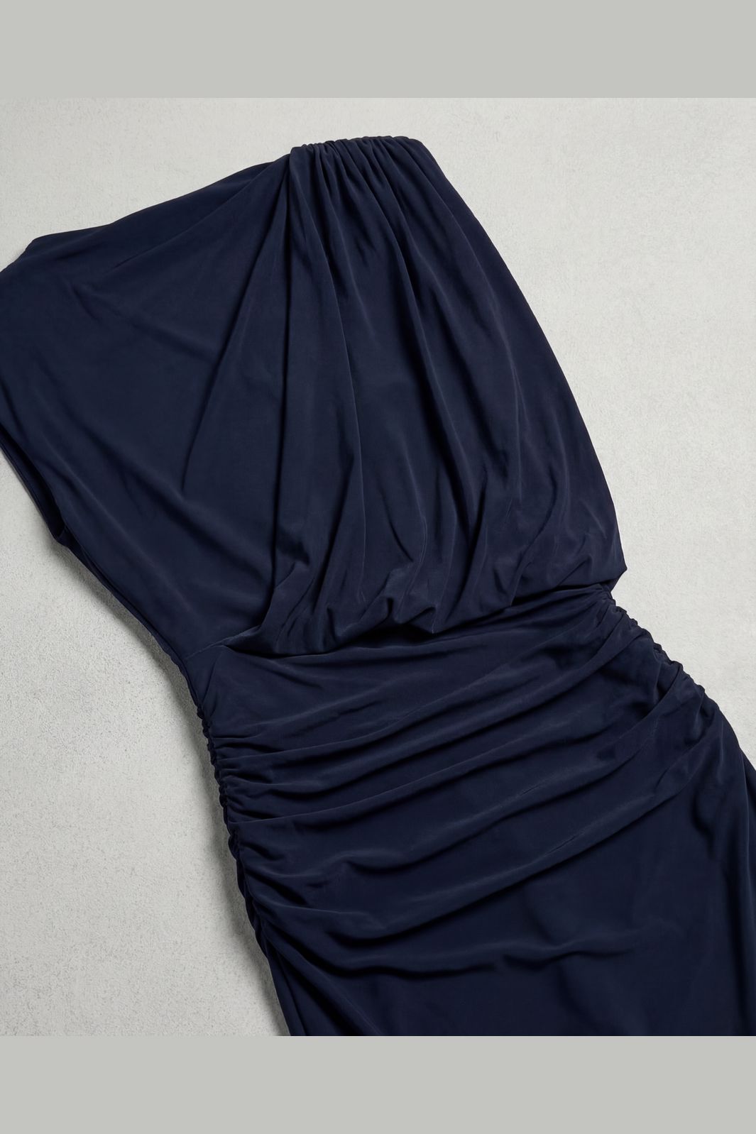 Object - Objdellie Reg. Drapy Maxi Dress Tne 26 - 5169791 Sky Captain