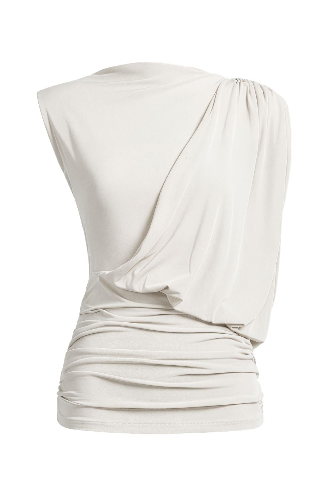 Object - Objdellie Sl Reg. Drapy Top Tne 26 - 5169786 Cloud Dancer